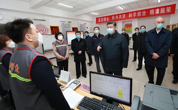 习近平:以更坚定的信心更顽强的意志更果断的措施 坚决打赢疫情防控的人民战争总体战阻击战